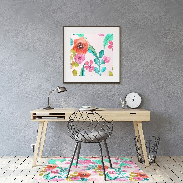 Tapis de chaise Belle flore