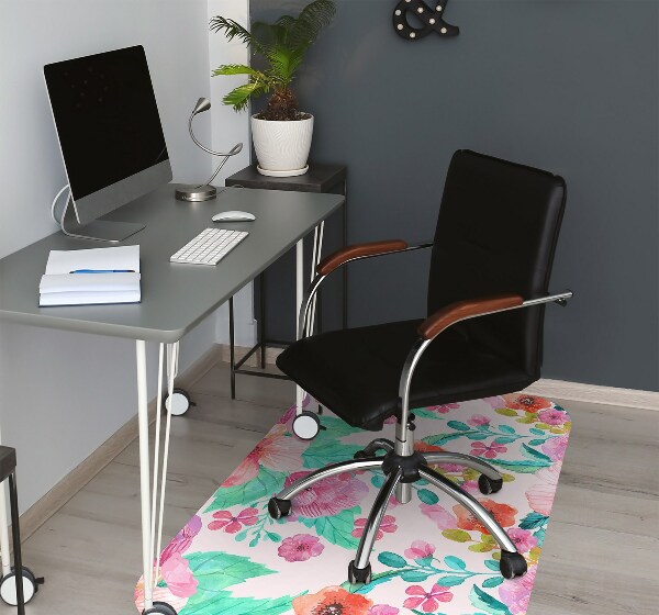 Tapis de chaise Belle flore