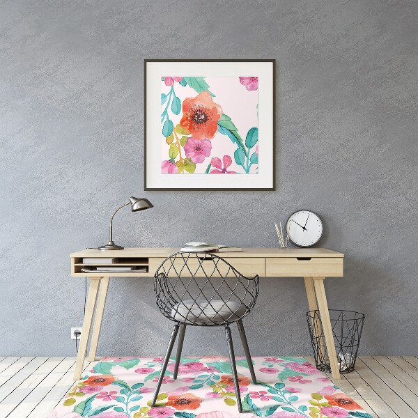 Tapis de chaise Belle flore
