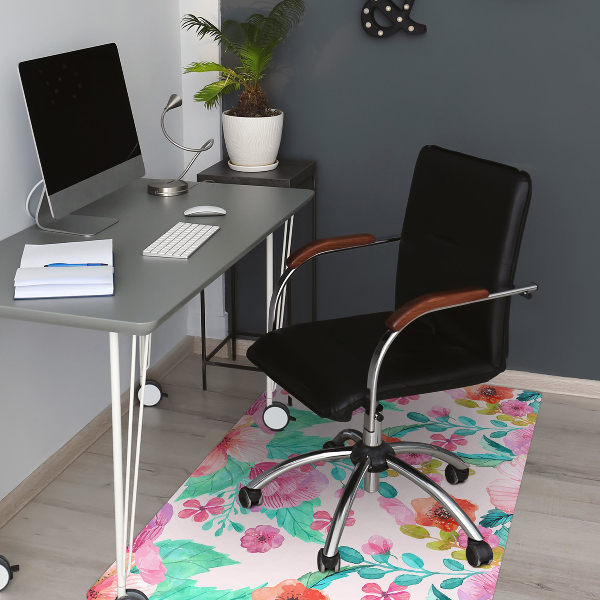 Tapis de chaise Belle flore
