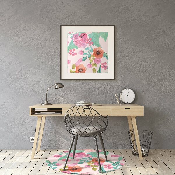 Tapis de chaise Belle flore