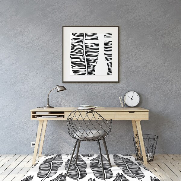 Tapis bureau Motif dans les feuilles