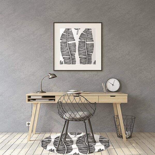 Tapis bureau Motif dans les feuilles