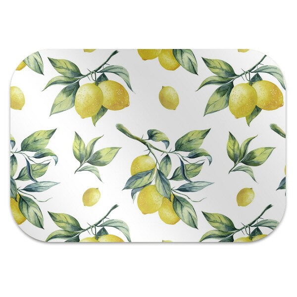 Tapis bureau Citrons jaunes