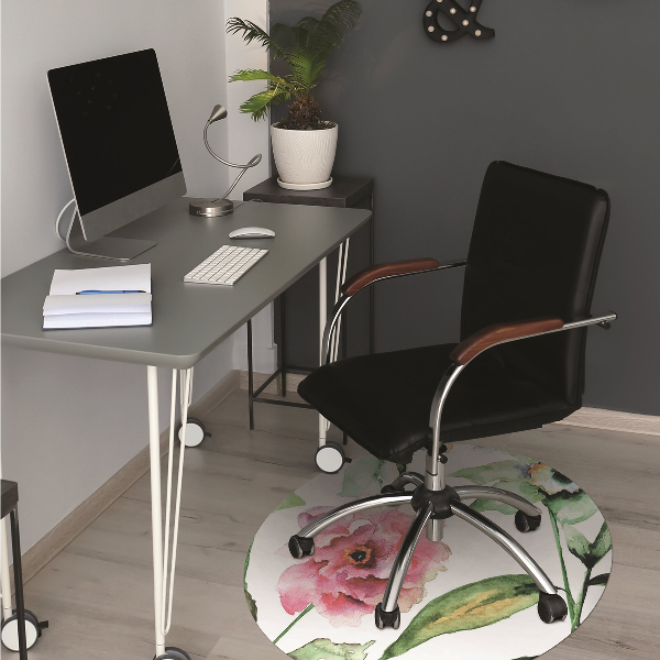 Tapis bureau Fleurs de printemps