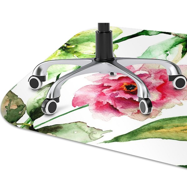 Tapis bureau Fleurs de printemps