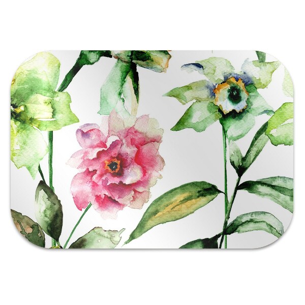 Tapis bureau Fleurs de printemps