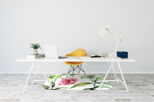 Tapis bureau Fleurs de printemps