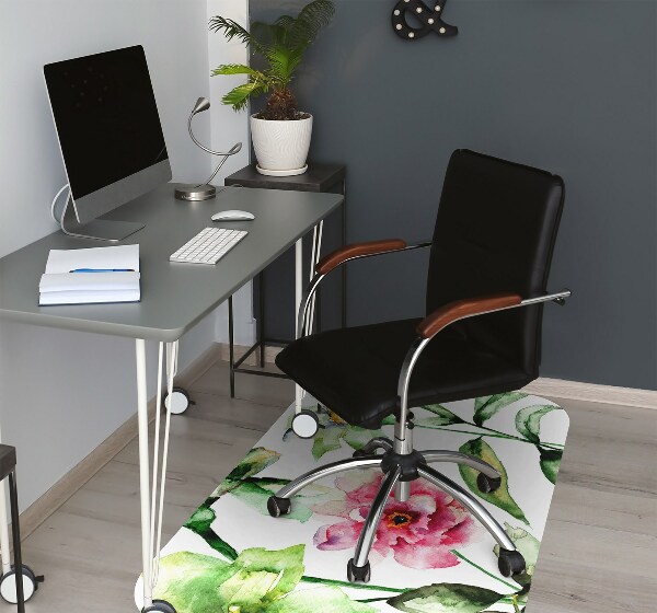 Tapis bureau Fleurs de printemps
