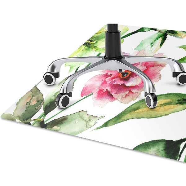 Tapis bureau Fleurs de printemps