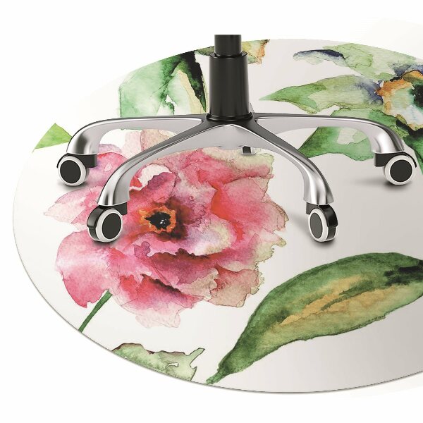 Tapis bureau Fleurs de printemps