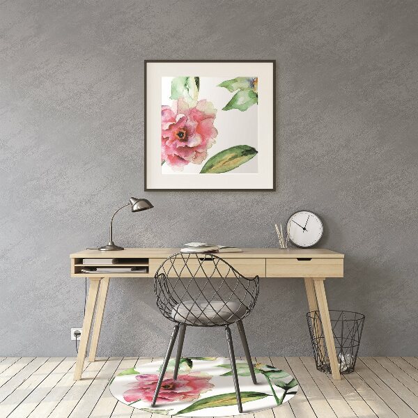 Tapis bureau Fleurs de printemps