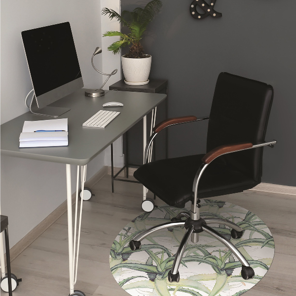 Tapis bureau Image aloès