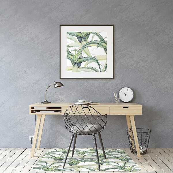 Tapis bureau Image aloès
