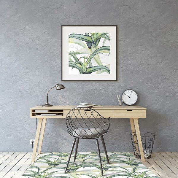 Tapis bureau Image aloès