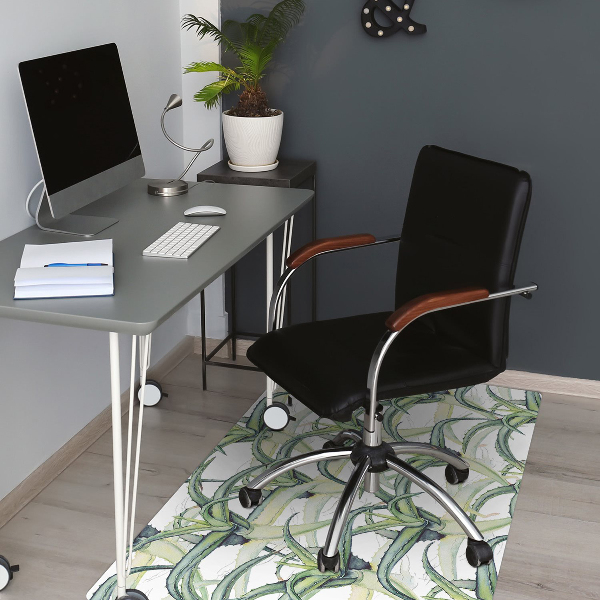 Tapis bureau Image aloès