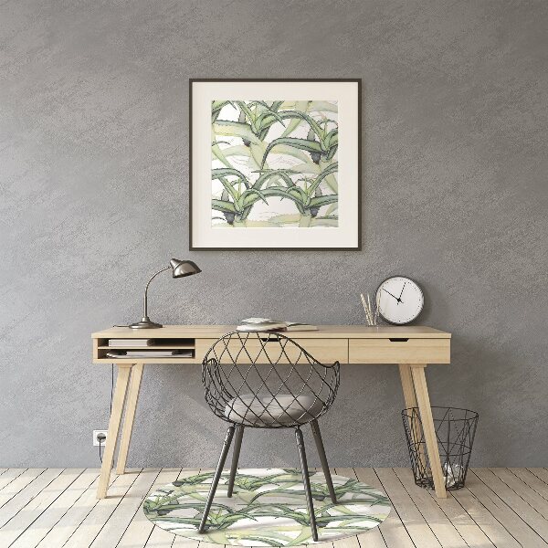 Tapis bureau Image aloès