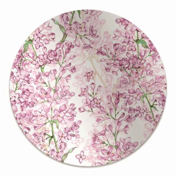Tapis pour chaise de bureau Fleurs lilas
