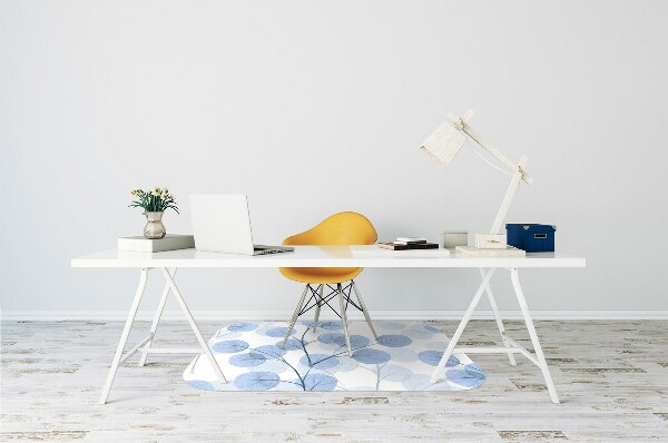 Tapis protège sol Branches avec des feuilles