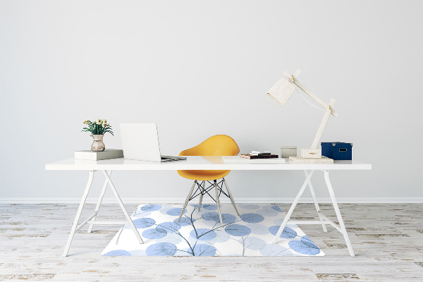 Tapis protège sol Branches avec des feuilles