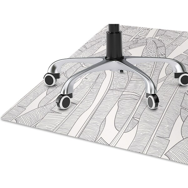Tapis protège sol Feuilles de banane