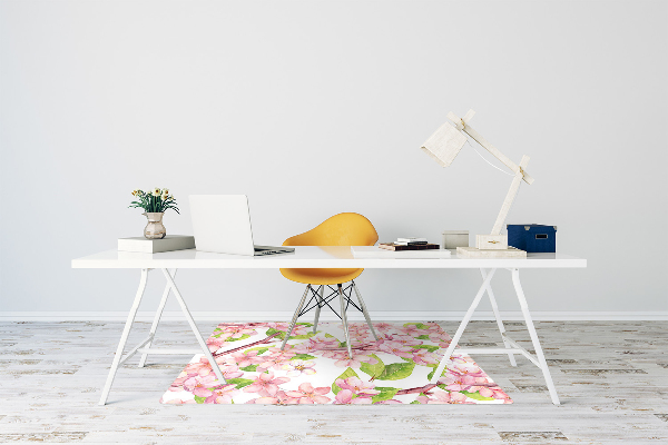 Tapis de chaise fleurs de cerisier