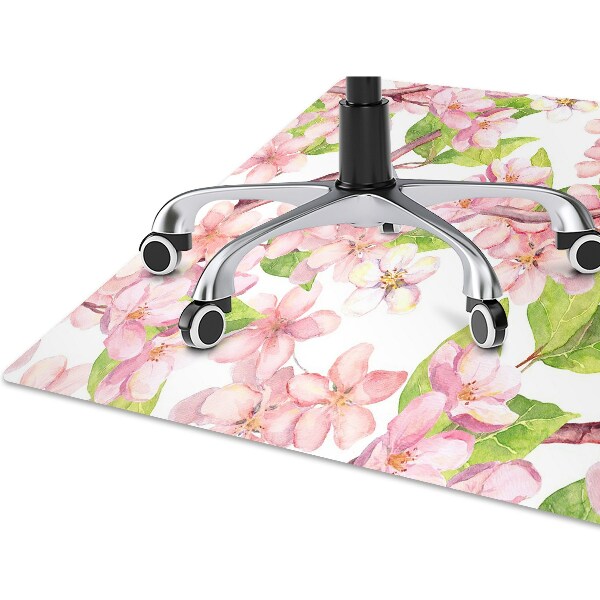 Tapis de chaise fleurs de cerisier