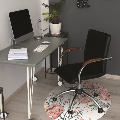 Tapis de chaise de bureau Maki