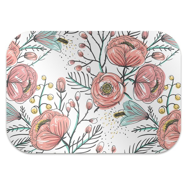 Tapis de chaise de bureau Maki