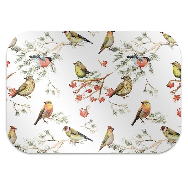 Tapis de chaise de bureau Oiseaux sur la branche