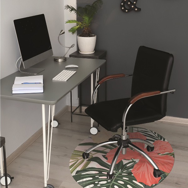 Tapis pour chaise de bureau Île hawaïenne