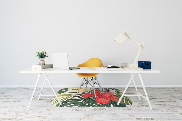Tapis pour chaise de bureau Île hawaïenne