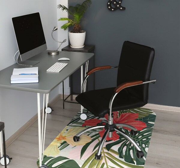 Tapis pour chaise de bureau Île hawaïenne