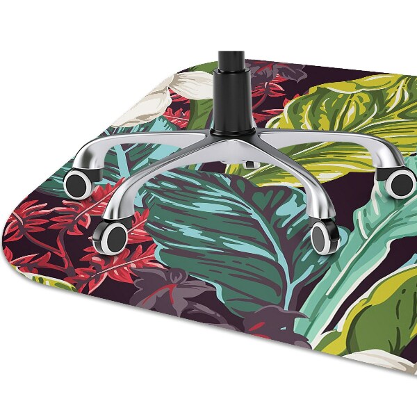 Tapis pour chaise de bureau Motif floral