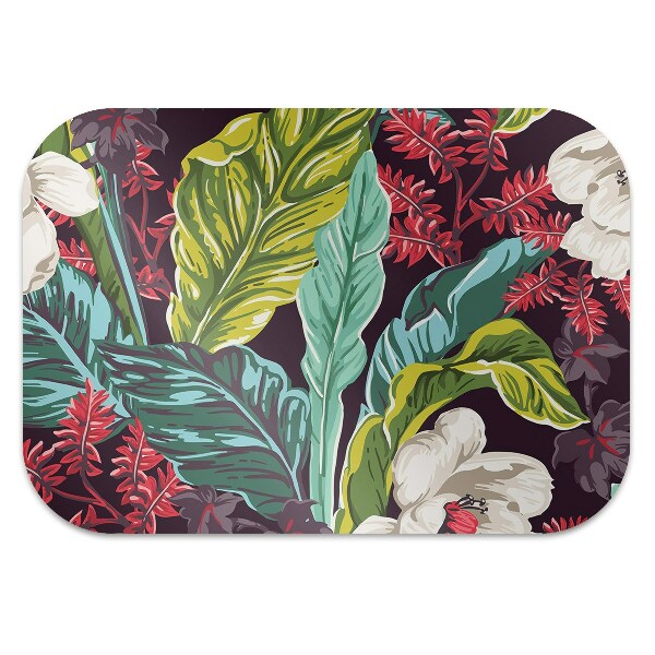 Tapis pour chaise de bureau Motif floral