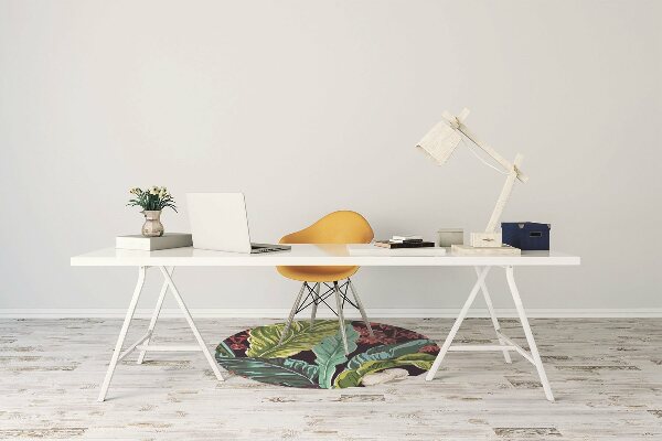 Tapis pour chaise de bureau Motif floral