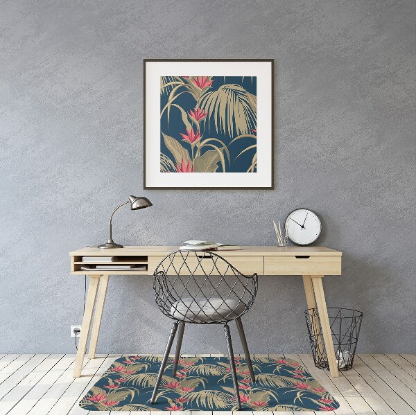 Tapis protège sol Paumes tropicales
