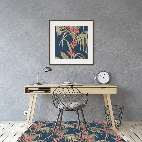 Tapis protège sol Paumes tropicales