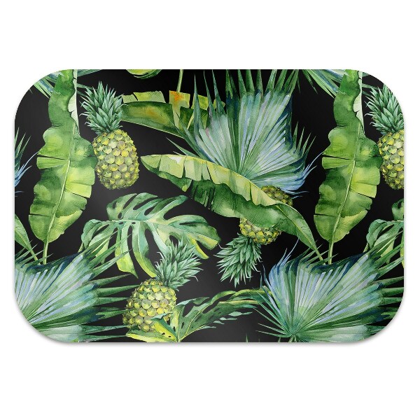 Tapis de chaise de bureau Ananas