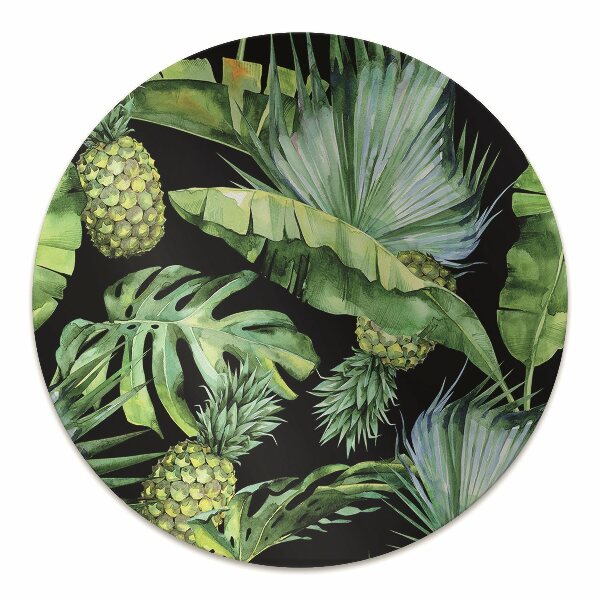 Tapis de chaise de bureau Ananas