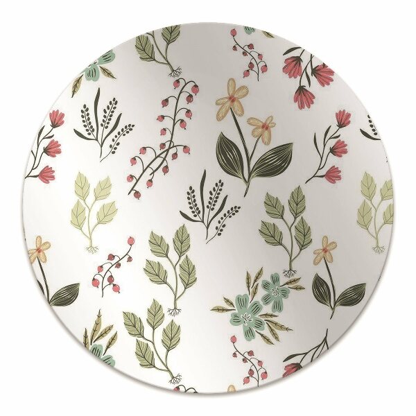 Tapis de chaise de bureau Baies et fleurs