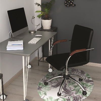 Tapis de chaise de bureau Fleurs magiques