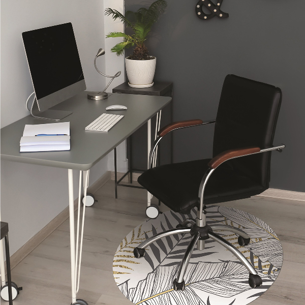 Tapis de chaise Feuilles de palmier
