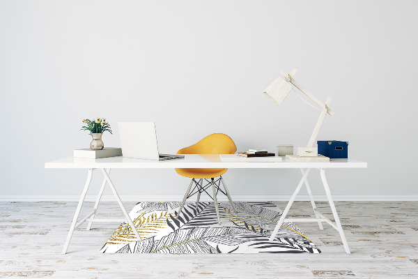 Tapis de chaise Feuilles de palmier