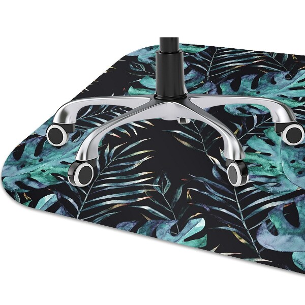Tapis bureau Feuilles sombres