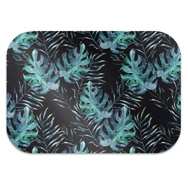 Tapis bureau Feuilles sombres
