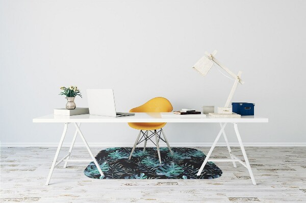 Tapis bureau Feuilles sombres