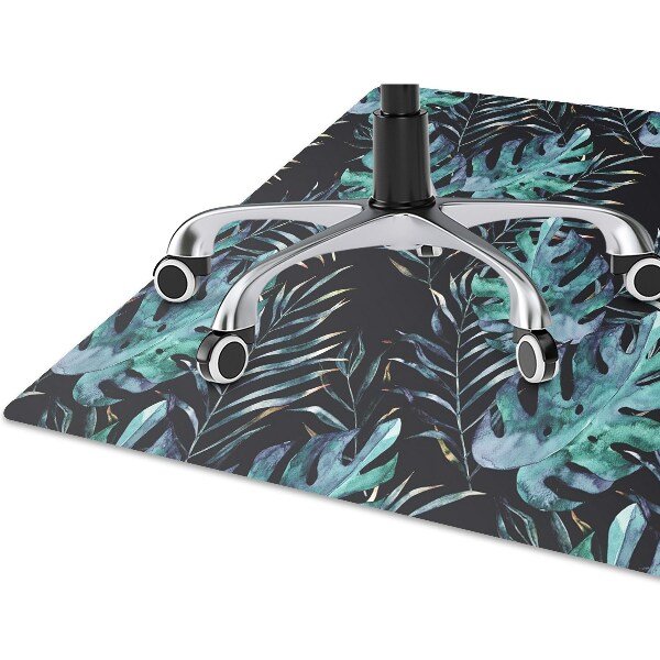 Tapis bureau Feuilles sombres