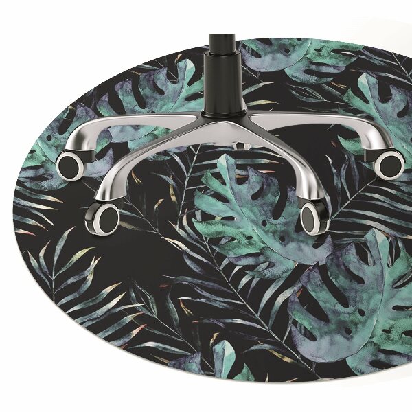 Tapis bureau Feuilles sombres