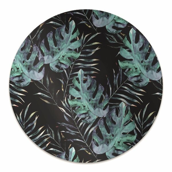Tapis bureau Feuilles sombres